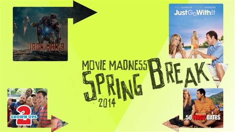 Spring Break Movie Madness Spring Break Movie Spring Break Spring