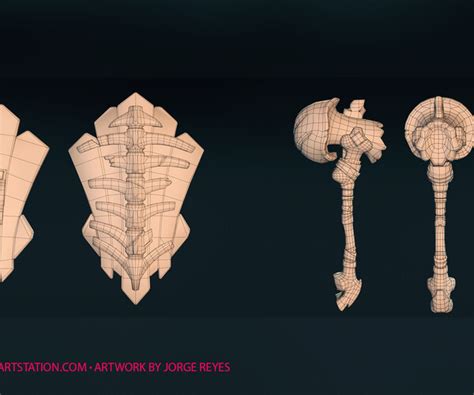 ArtStation - Bone Weapons | Game Assets