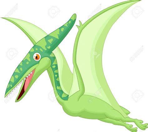 A Cartoon Green Dragon Flying With Its Mouth Open