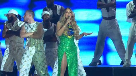 Mariah Carey Veste Bandeira Do Brasil Em Show No R Veja