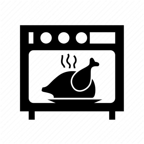 Cooking Cooking Range Oven Roasting Roasting Turkey Stove Icon