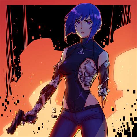 Collab Ghost In The Shell By Tonalleks On Deviantart