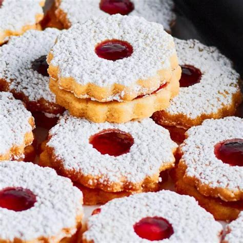kekse mit marmelade spitzbuben rezept leckere ideen