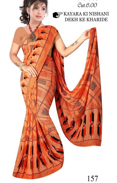 Casual Wear Printed Sarees 6 M With Blouse Piece At Best Price In