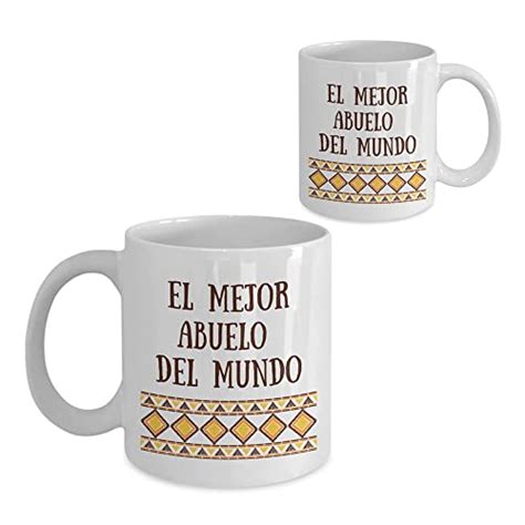 Amazon Mejor Abuelo Del Mundo Mug Tasas Para Cafe Con Diseño De