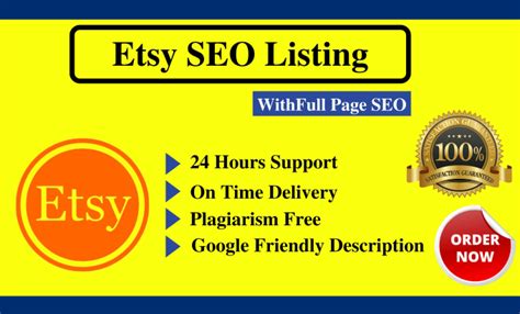 Do Etsy Seo Product Listing With Etsy Shop Titles Descriptions And Tags By Soshantoseo Fiverr