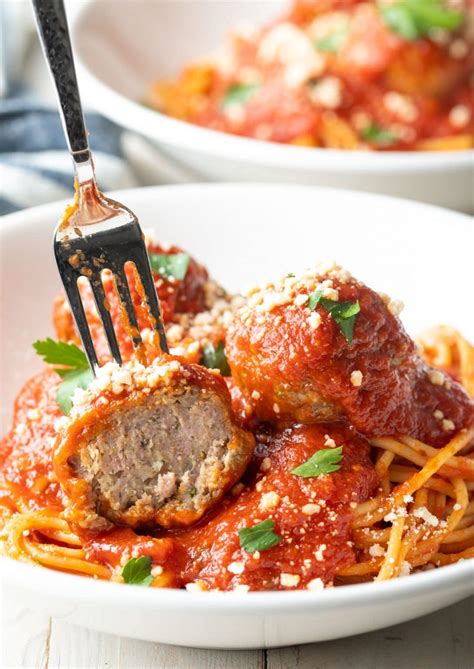 Italian Sausage Meatballs (Beef, Pork, Veal) - A Spicy Perspective