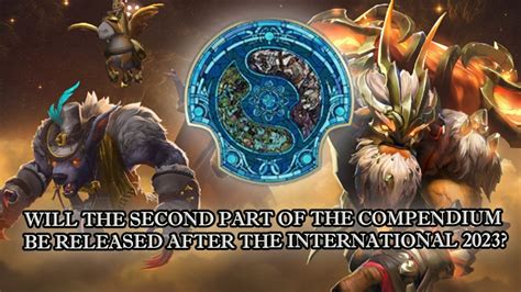 Rumors There Will Be A Second Part Of The Compendium After The