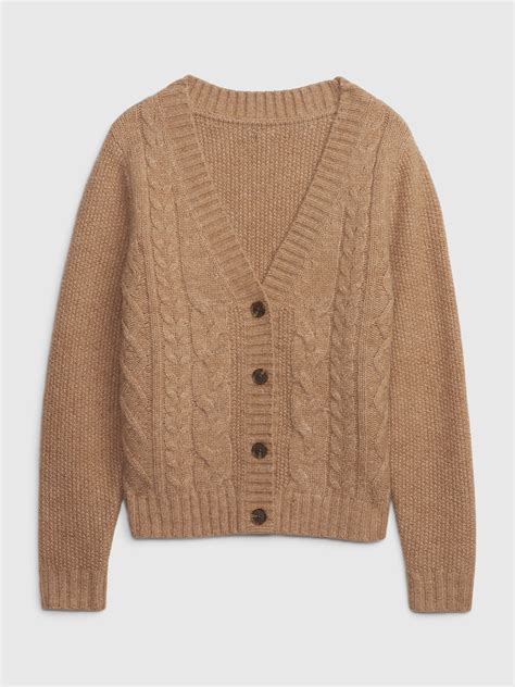 Cable Knit Cardigan Gap