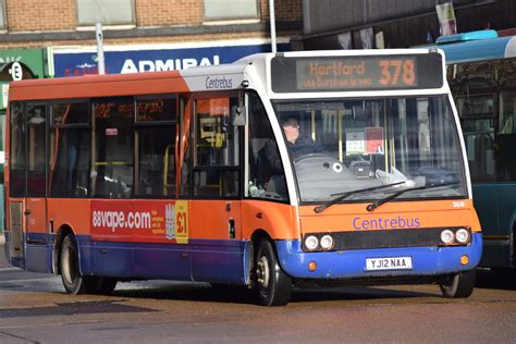 308 Yj12 Naa Osf Stevenage Bus Station 30 12 20 Centrebus Aaron