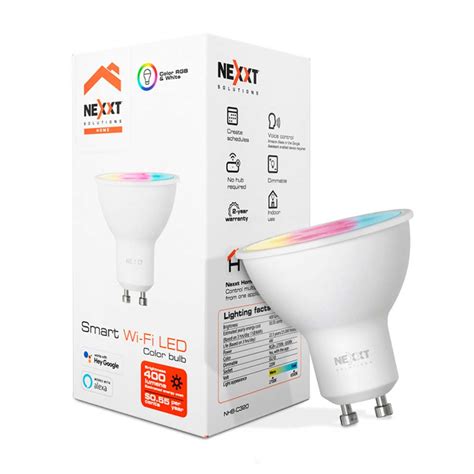 Foco Dicroico Gu10 Smart Led Wifi Nexxt Promart