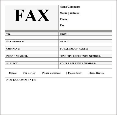 Free Fax Cover Sheet Template Customize Online Then Print Free Fax