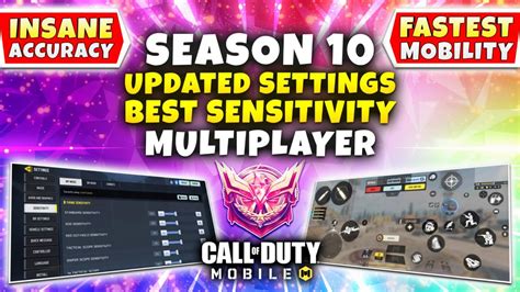 The Most Balanced Settings For Multiplayer Cod Mobile Season