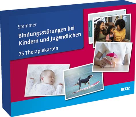 Bindungsst Rungen Bei Kindern Und Jugendlichen Therapiekarten Mit