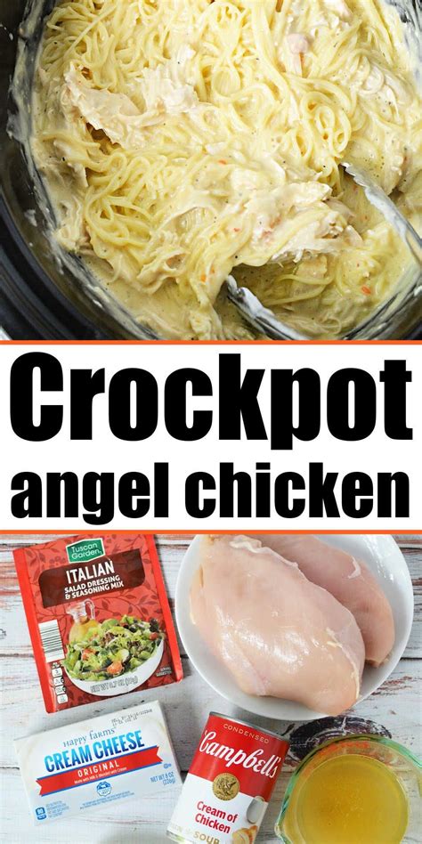 Slow Cooker Angel Chicken In Chicken Breast Crockpot Recipes