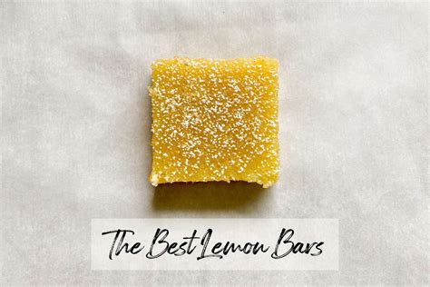 I Tested Our 5 Most Popular Lemon Bars And Named A Winner