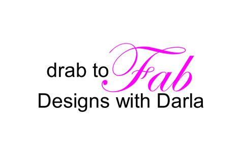 DTF.Logo.Dark | Drab to Fab Designs with Darla