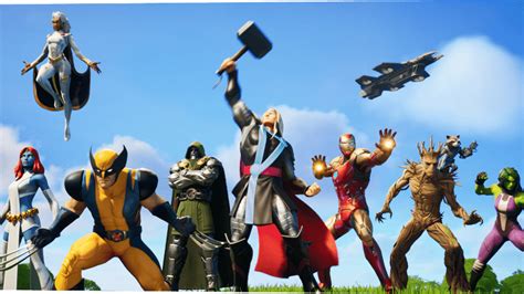 Fortnite Recebe Nova Temporada Tem Tica Da Marvel Uol Start