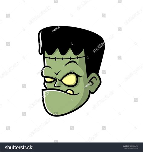 Animated Frankenstein Head