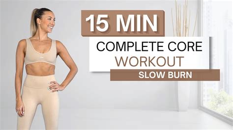 Min Complete Core Workout No Repeats Intense Core Burn Youtube