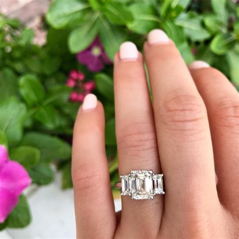 Three Stone Engagement Ring Styles — We'll Always Say Yes To More Diamonds! | Sparkly - Find ...