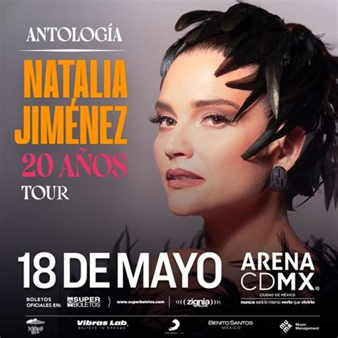 Natalia Jim Nez Llega A La Arena Cdmx Con Su Gira Antolog A A Os