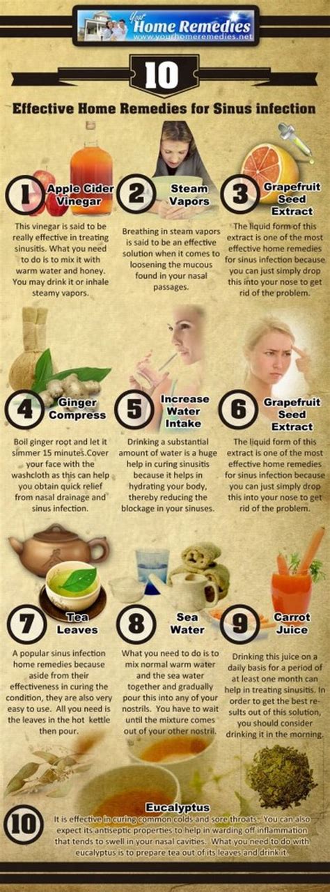 Top 10 Most Effective Home Remedies For Sinus Infection - Page 2 of 3