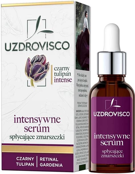 Serum Do Twarzy Uzdrovisco Czarny Tulipan Intense Intensywne Serum