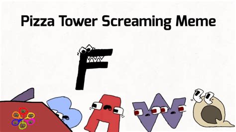 Pizza Tower Screaming Meme Alphabet Lore YouTube