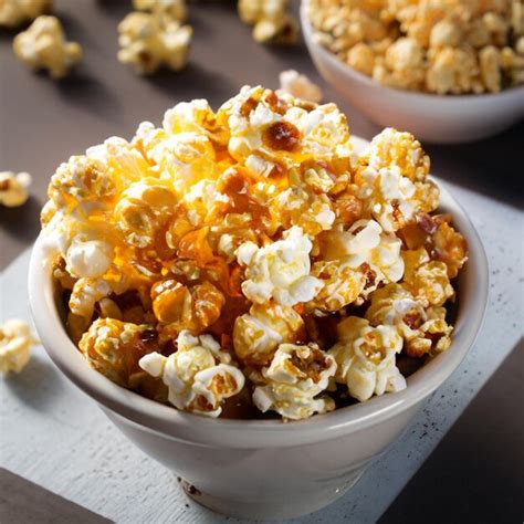 Premium AI Image | Popcorn In Bowl