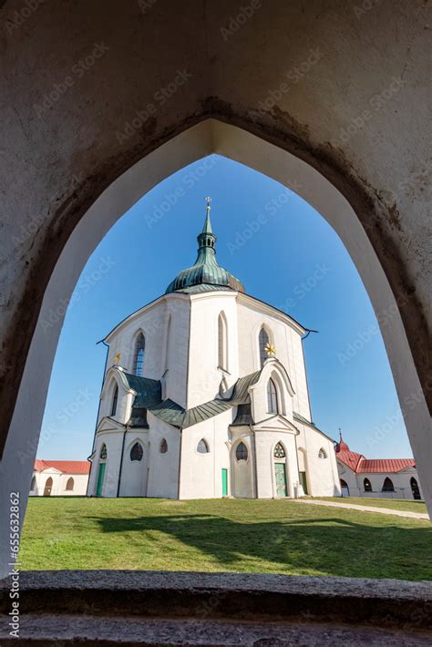 Pilgrimage Church Of Saint John Of Nepomuk On Zelena Hora Green Hill