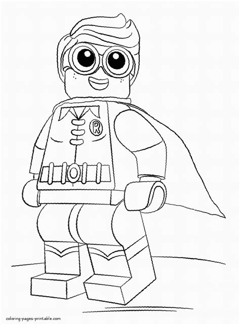 The Lego Batman Movie Coloring Pages