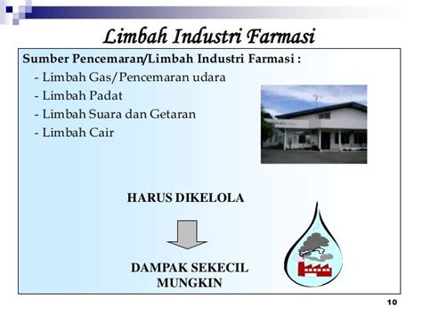 Pengelolaan Limbah Industri Farmasi