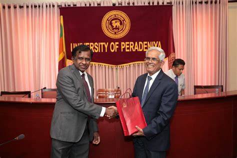 The Vice Chancellors Lecture Series March University Of Peradeniya