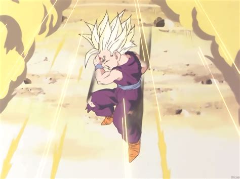 Gohan Assiste Au Sacrifice De Goku Contre Cell Dragon Ball 