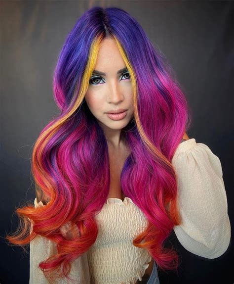 40 Crazy Hair Colour Ideas To Try In 2022 Purple To Burnt Orange I Take You Wedding Readings