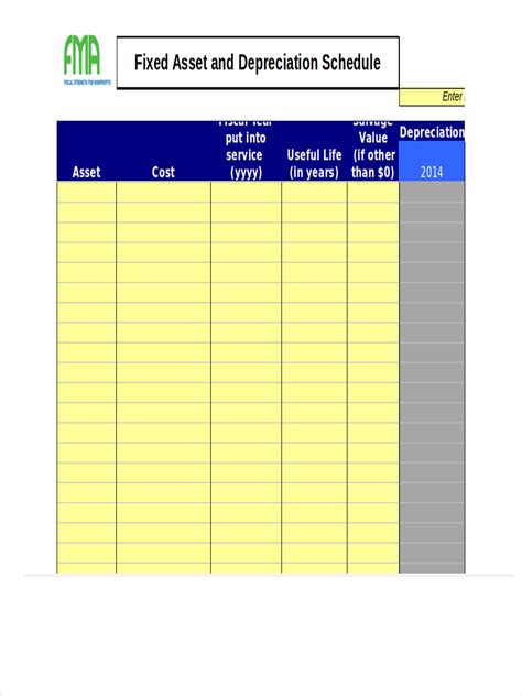 Depreciation Chart In Excel Format How To Calculate Depreciation In