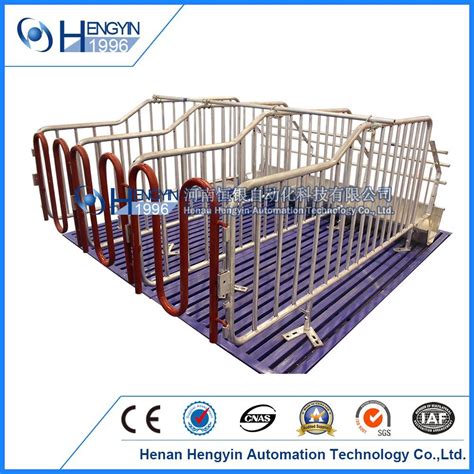 Galvanized Pig Swine Sow Gestation Farrowing Pig Stall China Sow