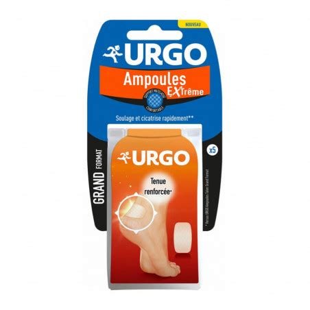 Urgo Ampoules Extrême 5 Pansements Grand Format