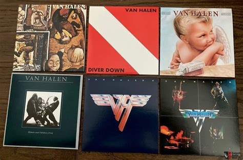 Van Halen The Studio Albums 1978 1984 Photo 4424396 Canuck Audio Mart