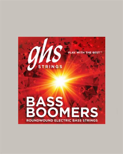 Ghs Strings 4 String Bass Boomers 45 105 Medium M3045 Papaw Odells