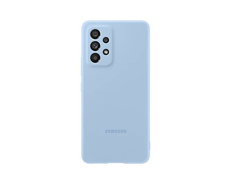 Galaxy A53 5g Silicone Cover Arctic Blue Samsung Australia