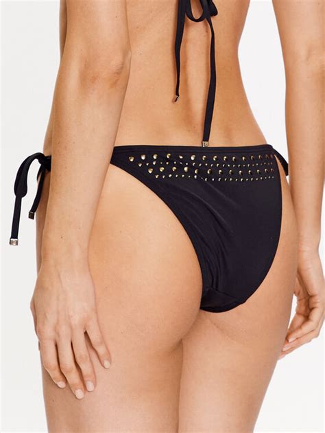 Michael Michael Kors Bikini Unterteil Glam Deco Mm M Schwarz Modivo De