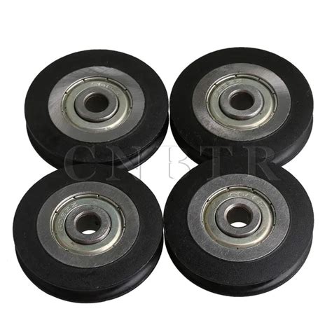 Aliexpress Buy CNBTR Black Nylon Round U Shape Groove Wheels