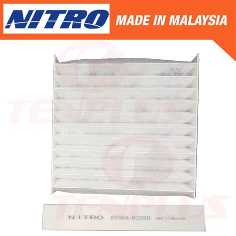 Nitro Cabin Filter Toyota Wigo 2014 2018 Tenplus Auto Supply