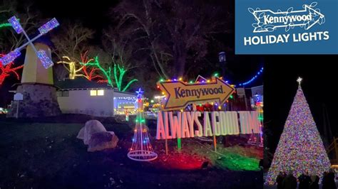 Christmastime At Kennywood Holiday Lights Vlog November 2022 Youtube