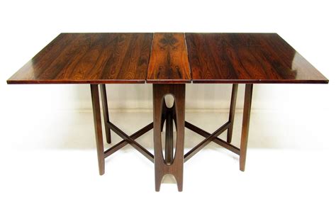 1970s Drop Leaf Extending Dining Table In Rio Rosewood By Bendt Winge 278177