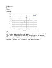 305 Homework 3 Pdf Ryan McQuaide Evans 2 6 2022 Chapter 14 85 80