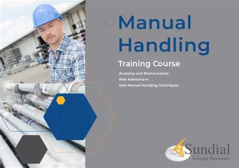 Manual Handling Online Training Course Sundial Training Resources