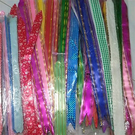 Jual Ecer Harga Grosir Pita Tarik Pita Serut Kado Parcel Shopee